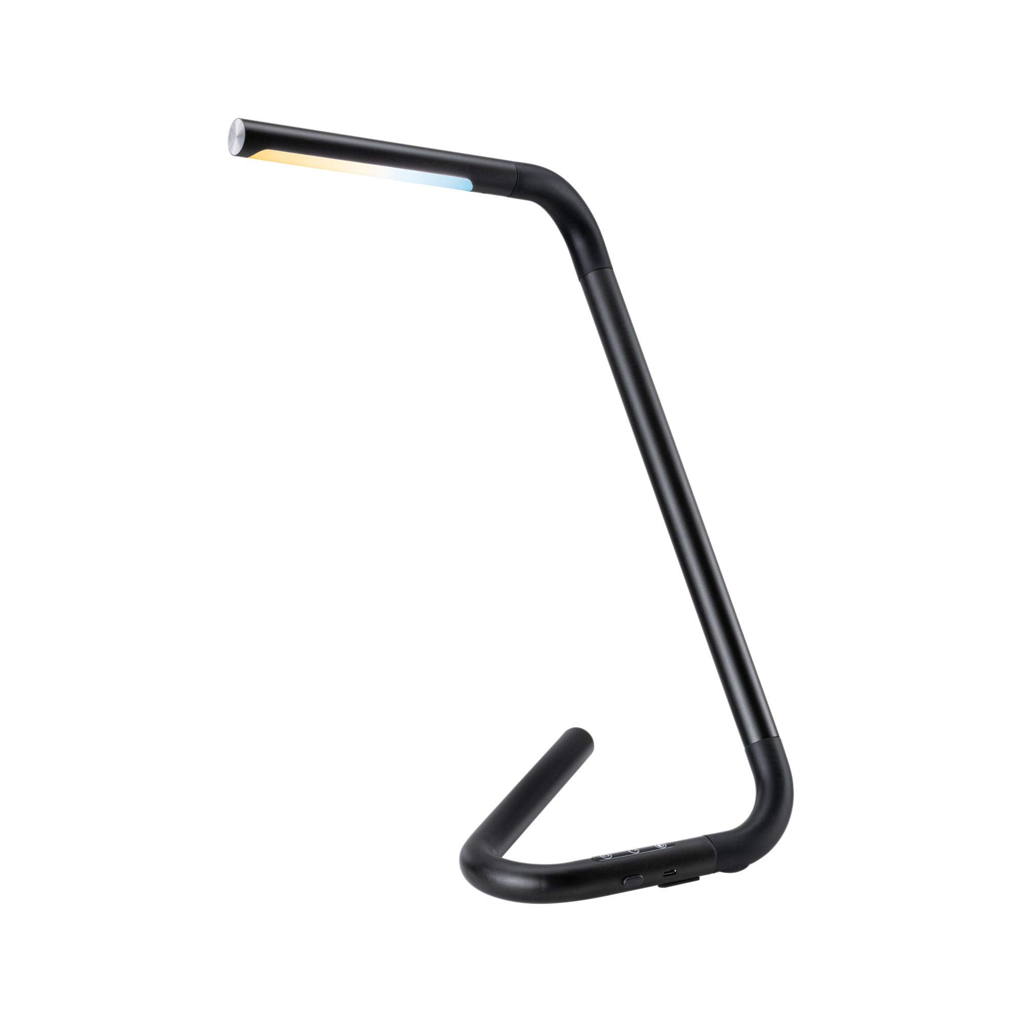 Paulmann 95424 FlexLink LED Desk luminaire TunableWhite incl. 1x4.5 watt dimmable Office Lighting Black Work Light Aluminium, Plastic, Silicone Warm White to Daylight White 2,700-6,500 K