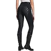 baleaf Womens Horse Riding Pants Equestrian Full Seat Breeches Horseback Tights Silicone Zipped Pocket