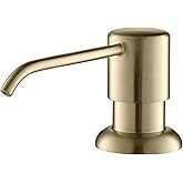 KRAUS Boden Kitchen Soap and Lotion Dispenser in Spot Free Antique Champagne Bronze, KSD-53SFACB