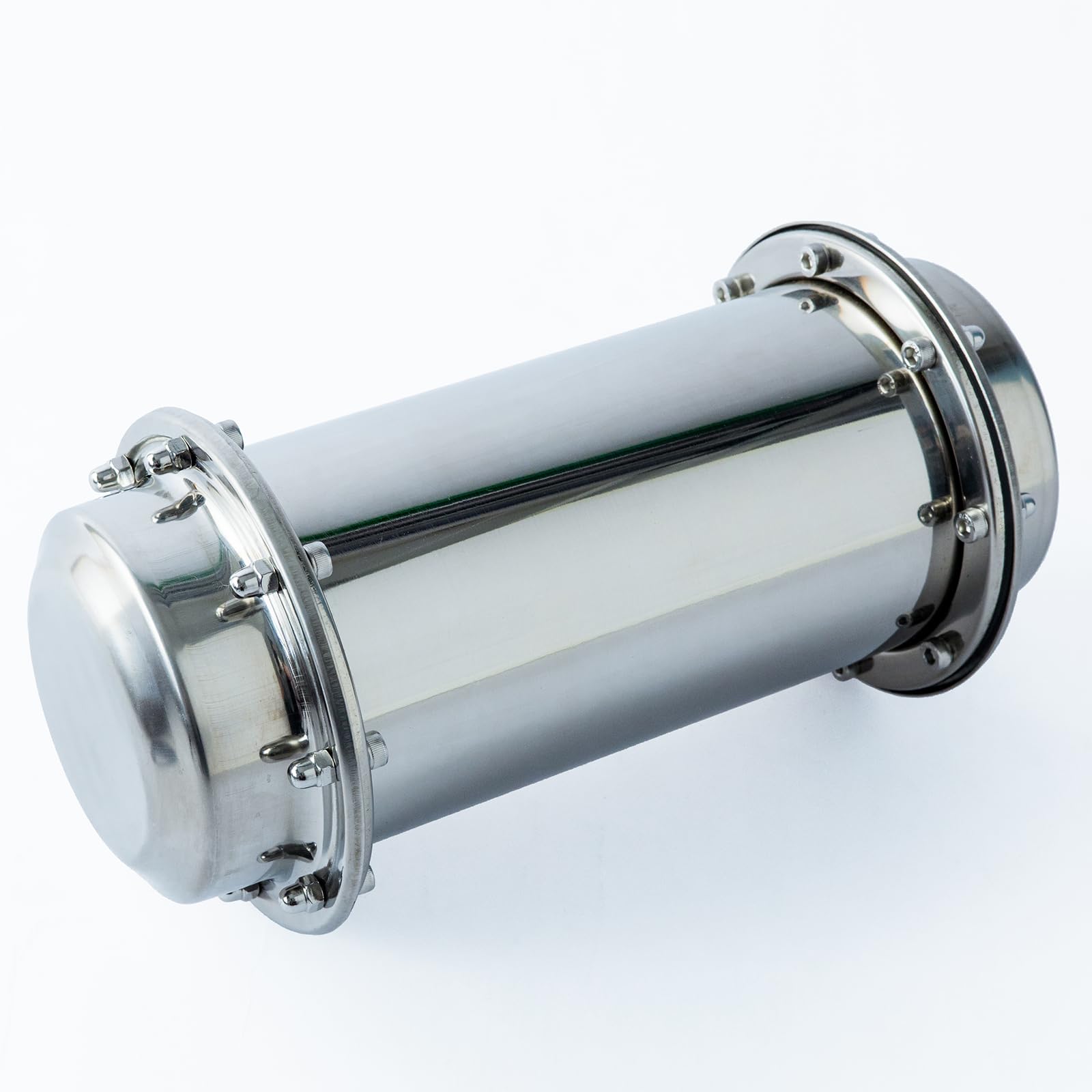 Ljxquisite Time Capsule Stainless Steel Waterproof Container (7.3 inch)