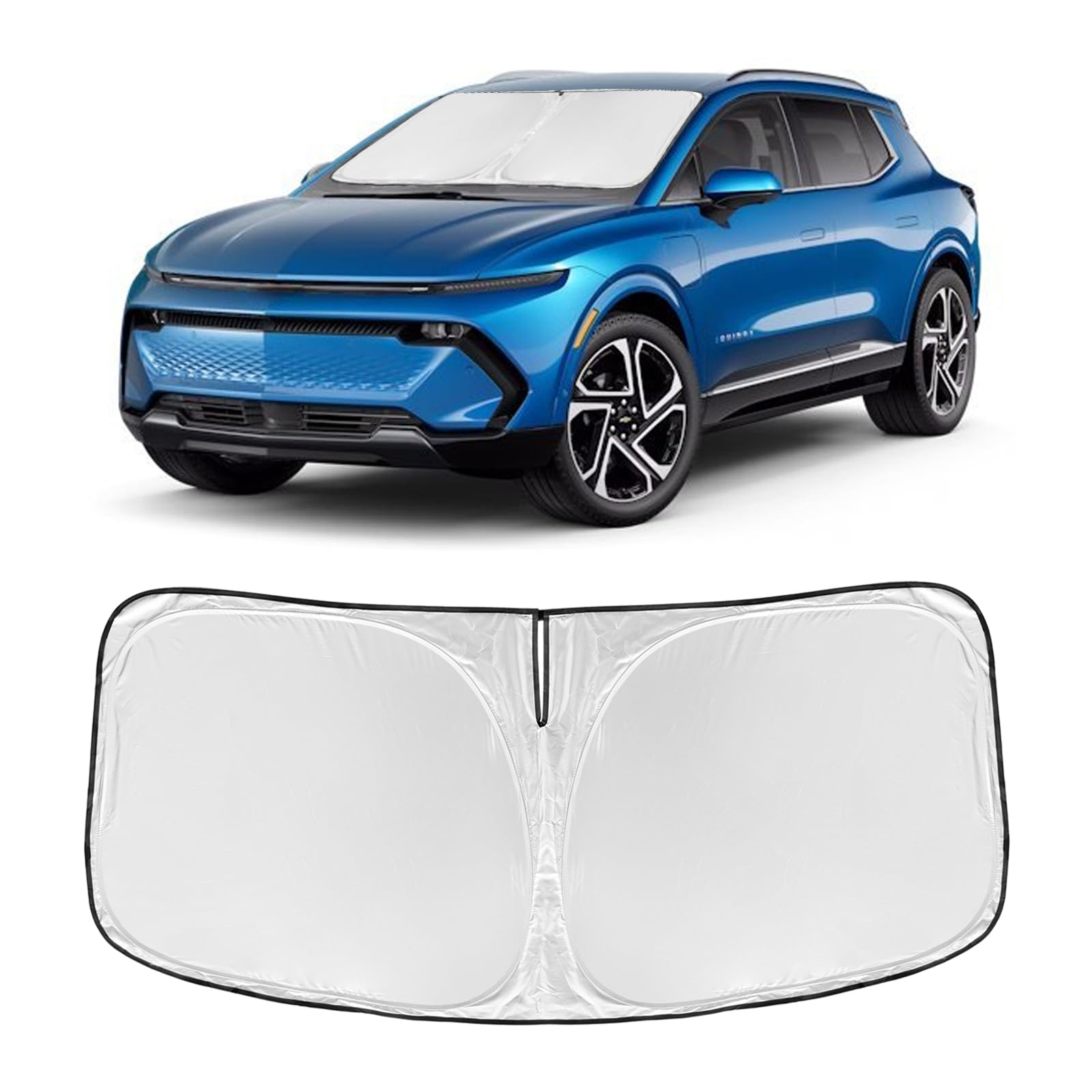 for Chevrolet Equinox EV SUV 2024 2025 2026 Windshield Sun Shade