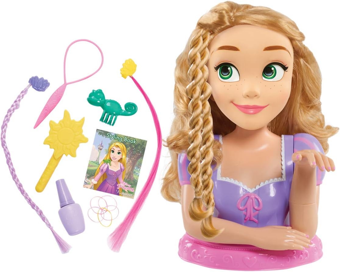 Disney Princess Deluxe Rapunzel Styling Head Doll Doll