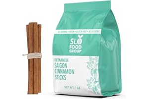 Slofoodgroup Saigon Cinnamon Sticks, Cinnamon Quills from Vietnam for Cooking and Baking (16 ounce)