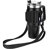 Xxerciz Water Bottle Holder with Strap for Owala FreeSip 24oz, Hydro Flask, Cirkul, Yeti, Stanley Flip, Water Bottle Strap Sling for Travel Walking Curise (Bottle Not Included)