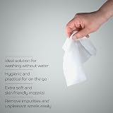 ABENA Moist Skin Cleansing Wipes 18x20cm Refill Pack 80 Pcs Asthma Allergy view 4