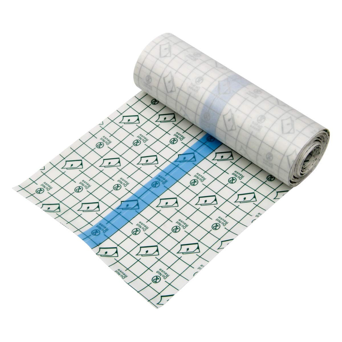 COITEK Tattoo Bandage, 5 m x 15 cm Waterproof Bandage, Transparent Stretch Adhesive Bandage Tape Retention Dressing Tapes