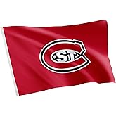 Desert Cactus St. Cloud State University SCSU Flag - 3 x 5 Feet Huskies Banner, Indoor/Outdoor Durable Fabric, 100% Polyester Design (Style 1)