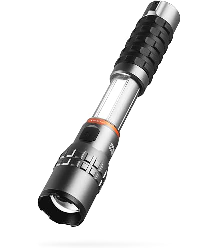 nebo flashlight inspector 500 500+ Flex Pen Light super-bike Men Leather Backpacks School High beam Strobe function Color:Camo Crush