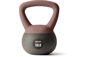 WeGym Soft Kettlebells with Cushioned Impact-Resistant Base and Anti-Slip, Wide-Grip Handle for Home Workouts, Weightlifting, and Personal Training