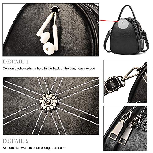SiMYEER Small Crossbody Bags Shoulder Bag for Women Stylish Ladies Messenger Bags Purse and Handbags - Thumbnail 6