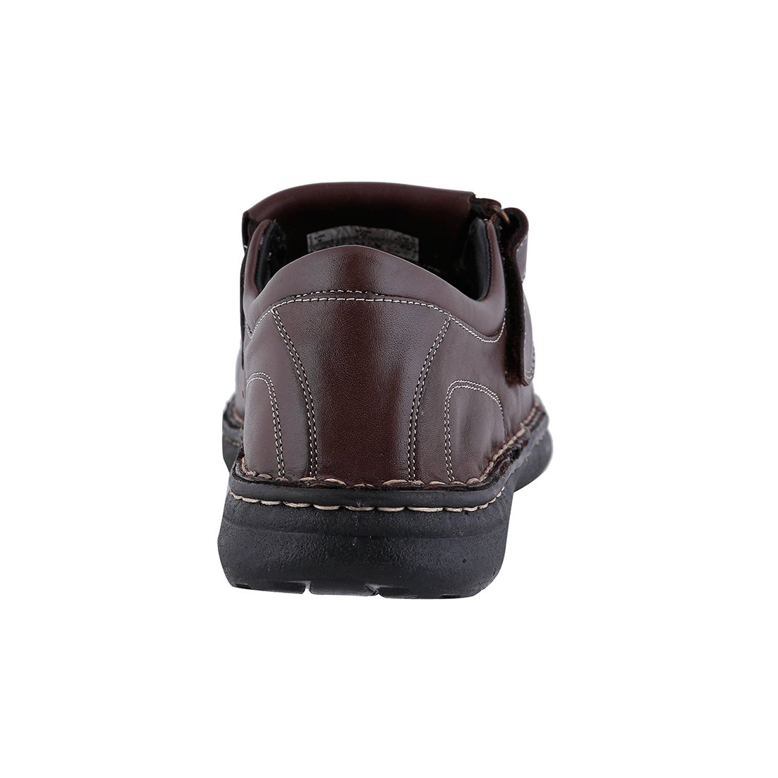 amster men's brown genuine italian leather sandals