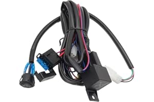 FJMQHU Heated Seat Switch, Replacement with Wiring Harness, Easy Installation, Universal Car Accessory with Control
