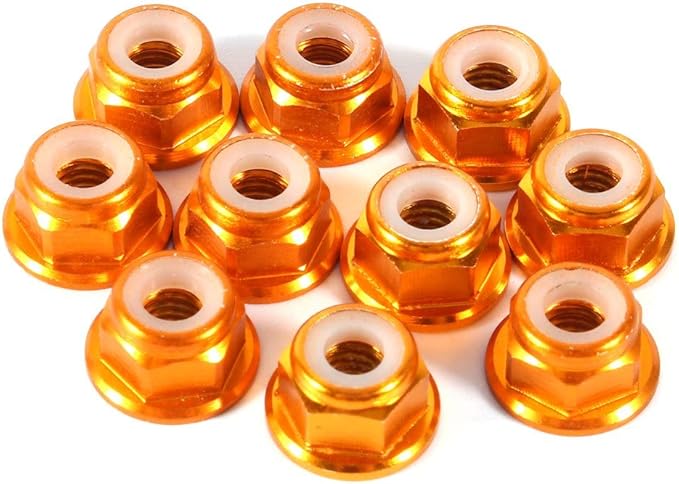 Tuerca de bloqueo de nailon de aleación de aluminio Tuerca de bloqueo