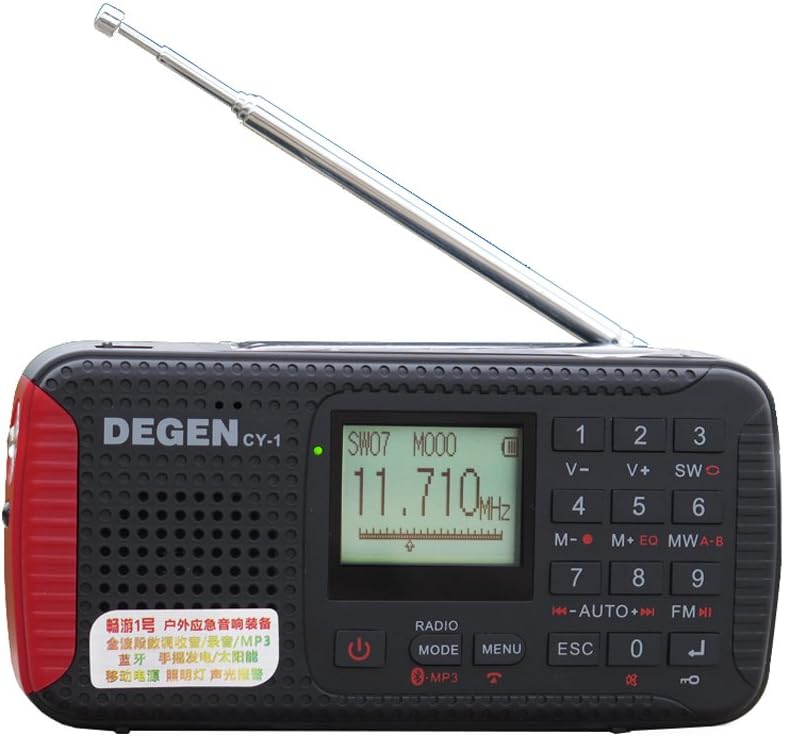 Solar Radio/FM MW SW Digital Portable Receiver Amazon.co.uk Electronics