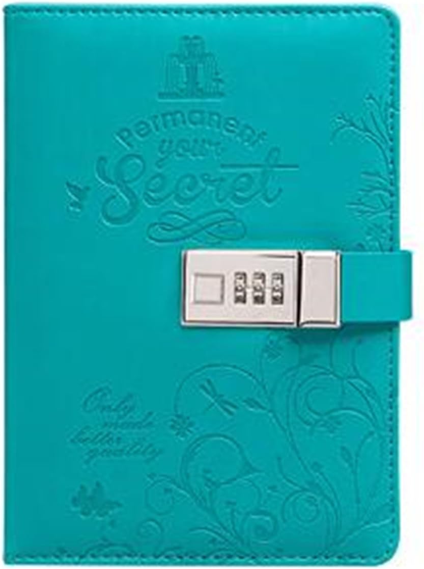 Kids Secret Journal Secret Garden Series Notebook- Blue