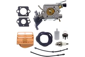 ANTO C1M-EL37B Carburetor for Husqvarna 445 445E 450 450E Chainsaw 506450401 with 523055201 Return Line