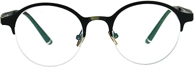 luxury round eyeglasses