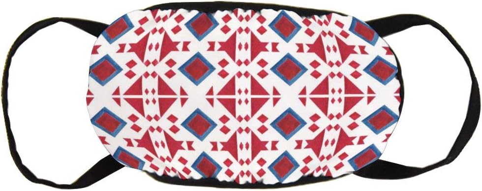 DKISEE Fashion Comfortable Face Mask Doodle Happy Birtay Cotton Anti-Dust Mouth Mask Reusable Outdoor Protective Mask for Adults and Teens