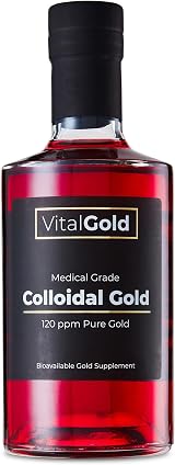 Vital Gold Colloidal Gold 120 PPM 500ml Ultra Strength Supplement view 6