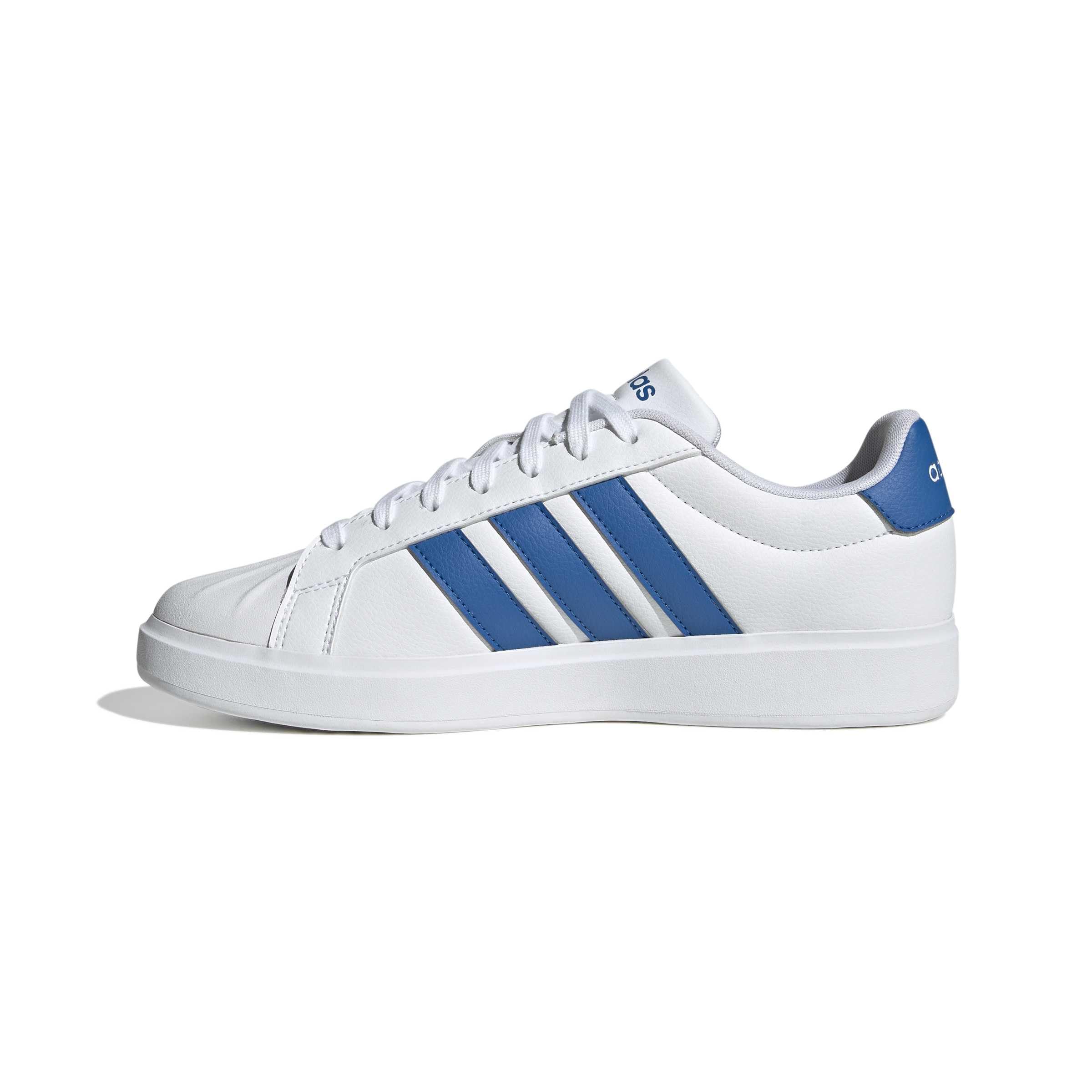 adidas Men’s Streetalk, White/Bright Royal/White, 5.5