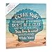 Ocean Rules Seashell Beach Design 12 x 12 Wood Pallet Design Wall Art Sign Plaque