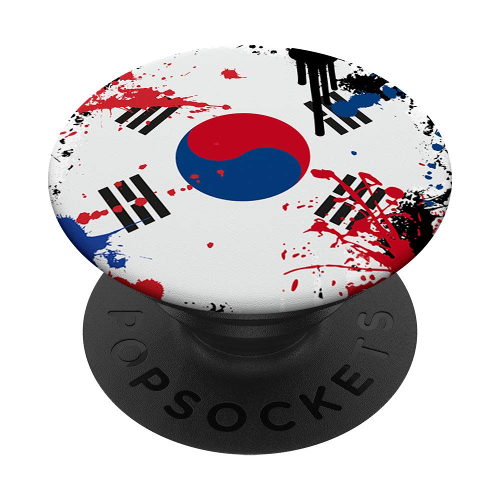 South Korea Flag Phone Case Cell Hanguk-in Gifts for Korean PopSockets Grip and Stand for Phones and Tablets