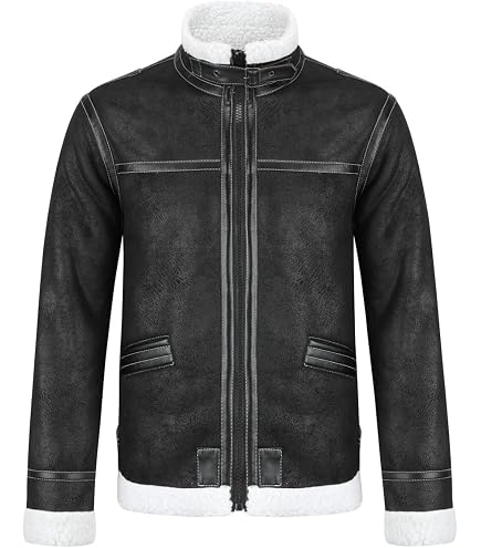 Men's Resident RE6 Evil Leon S Kennedy Leather Jacket | Motorcycle