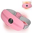 HotBag Cordless Portable Heating Pad, Period Heating Pad with 3 Heat Levels and 3 Massage Modes, Portable Electric Fast Heating Belly Wrap Belt for Women and Girl