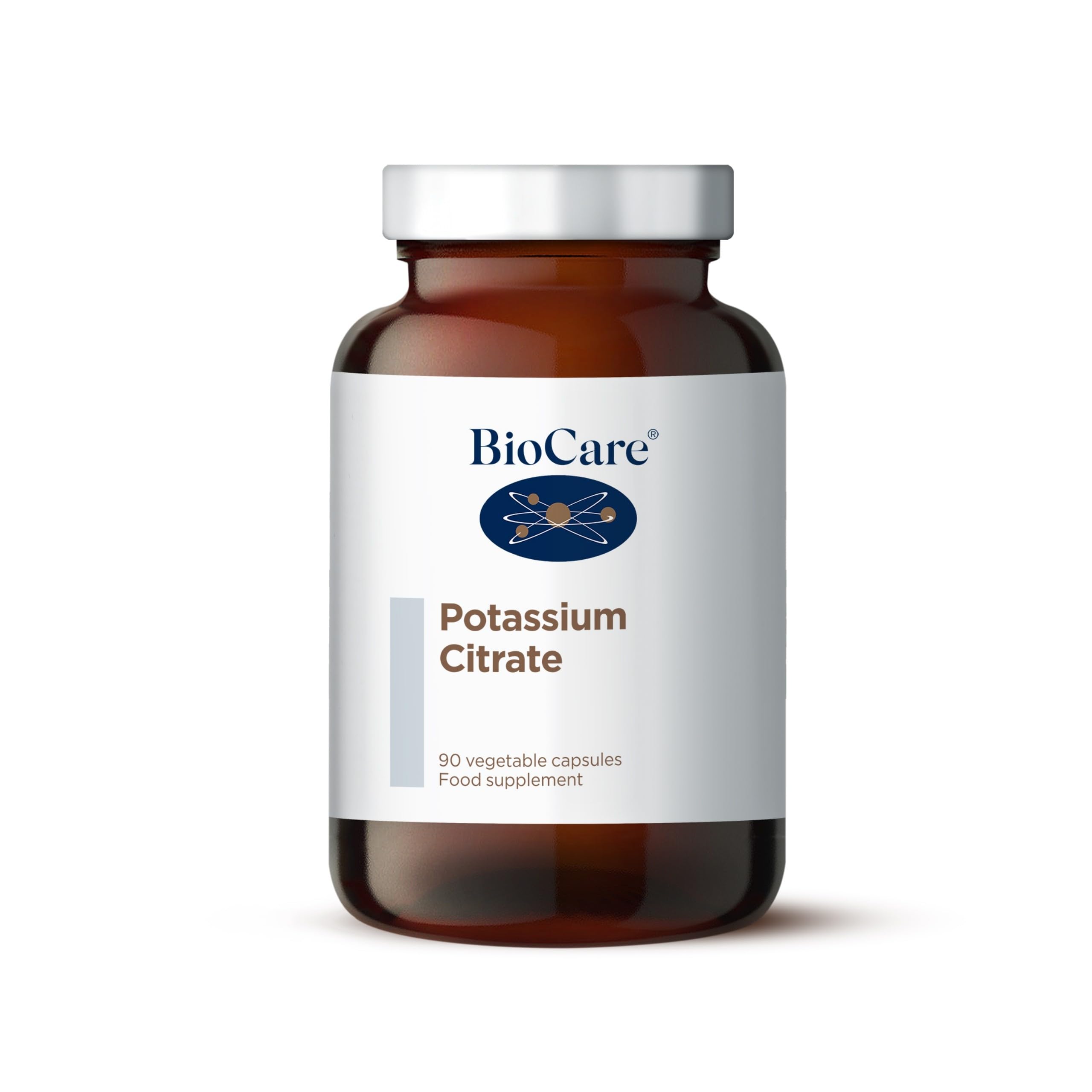 BioCare Potassium Citrate | Vegetable Capsules | Supports Nervous and Muscle Function and the Maintenance of Normal Blood Pressure | Vegan Friendly | 90 Capsules