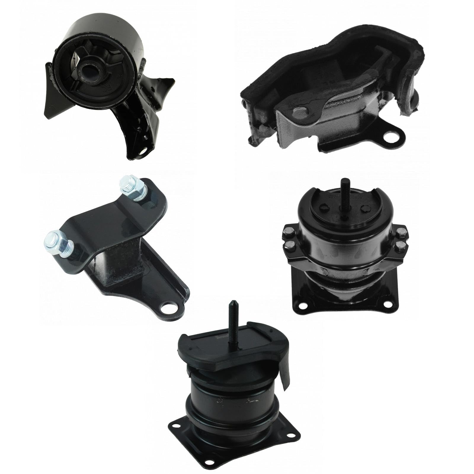 TRQ 5 Piece Engine & Transmission Mount Kit for 00-03 Acura TL V6 3.2L Image