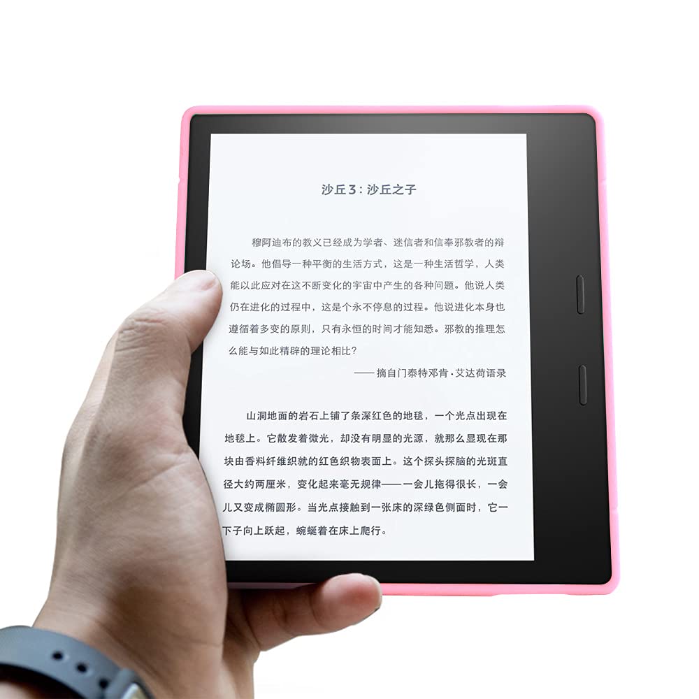 Young me Case for All-New Kindle Oasis (10th Generation, 2019 Release and 9th Generation, 2017 Release) - Slim Fit TPU Gel Protective Cover Case for All-New Kindle Oasis E-Reader 7