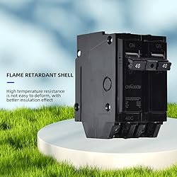 40 Amp Breaker, CNAODUN 2 Pole Circuit Breaker