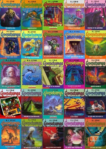 Goosebumps Book Set (#29 - #35) : Monster Blood 3 - It Came From Beneath the Sink - Night of the Living Dummy 2 - The Barking Ghost - The Horror At Camp Jellyjam - Revenge of the Lawn Gnomes - A Shock on Shock Street (The Unofficial Box Set)