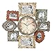 UMA Enterprises Loft Metal Clock with Picture Frame