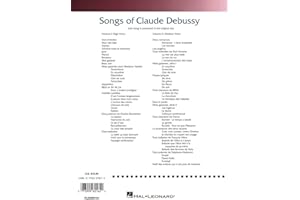 Songs of Claude Debussy: The Vocal Library