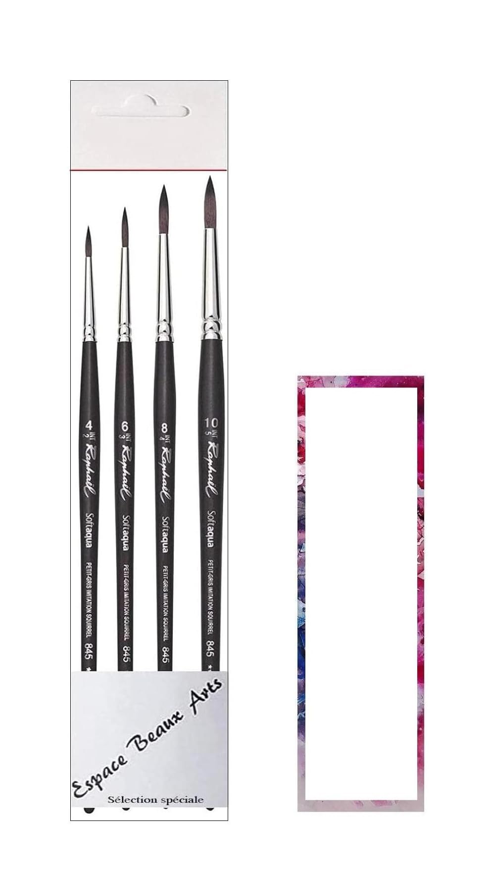 Raphael SOFTAQUA Series 845 Vegans No. 4. 6. 8. 10. Set of 4 (Raphael France)