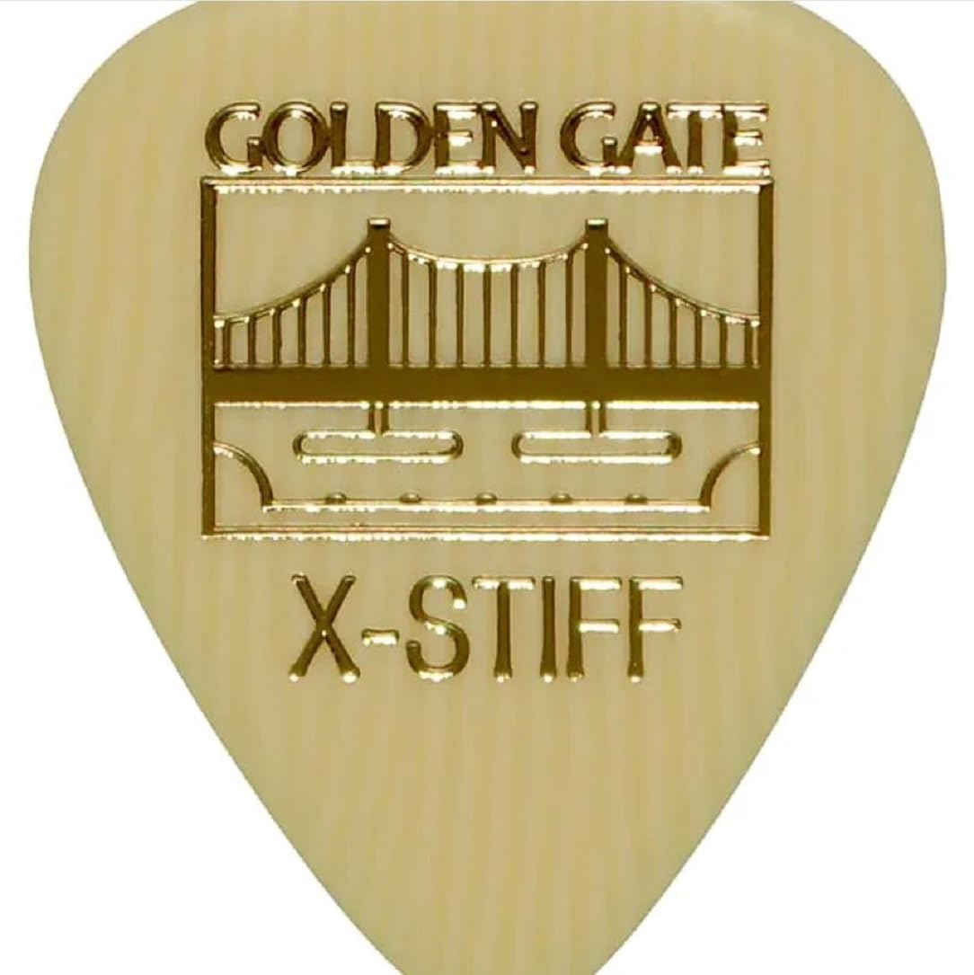 Golden Gate MP-443 Sideman Shape Guitar Picks, 0.75 mm Thickness, Black