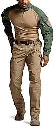 CQR Men's Tactical Pants, Water Resistant Ripstop