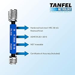 Tanfel 1"-8 UNC-2B Taperlock GO NOGO Thread Plug