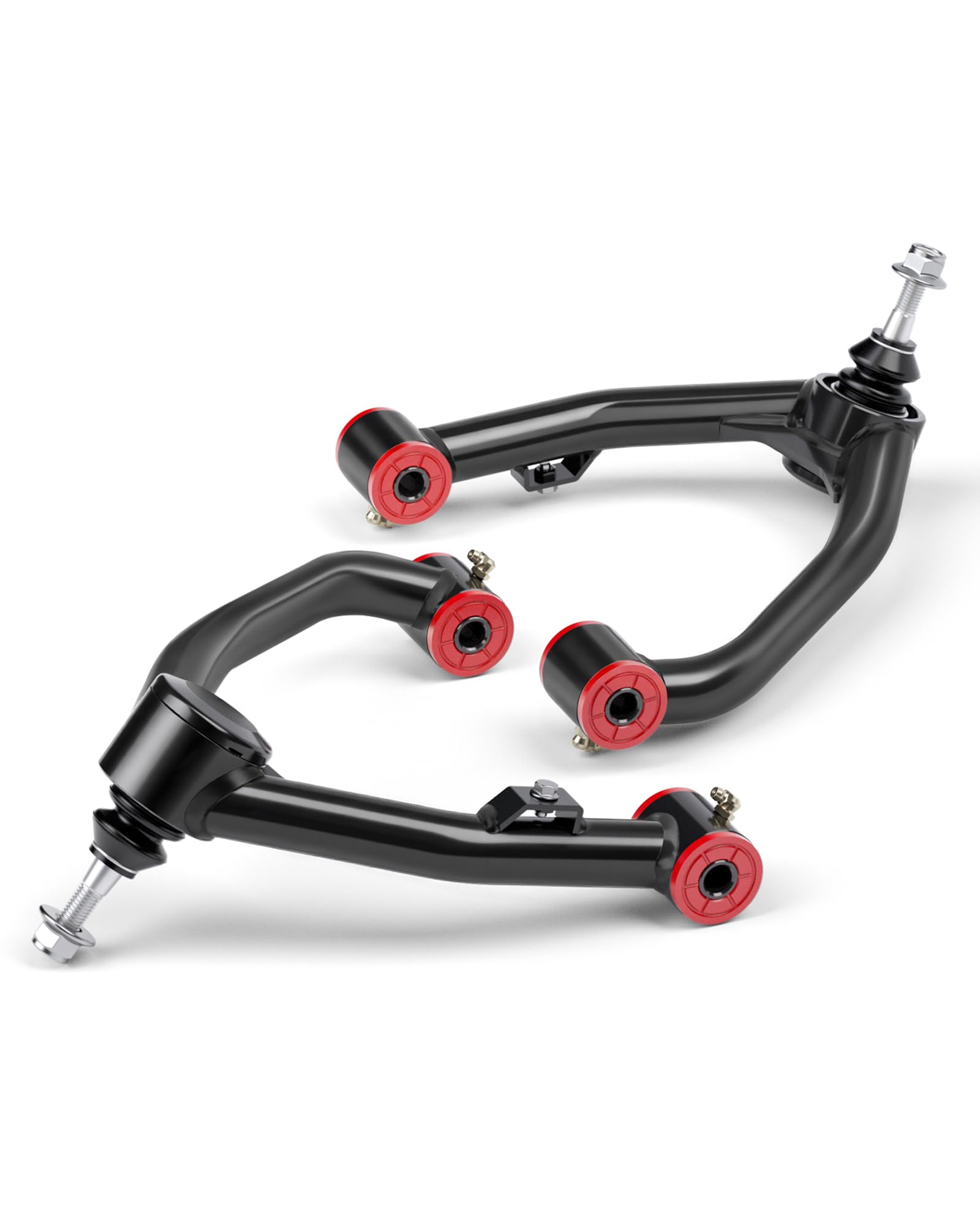 Photo 1 of 2-4" Lift Upper Control Arms for 07–18 Chevy Silverado 1500/GMC Sierra 1500 6 Lug, Chassis & Suspension Control Arm Kit with Ball Joints Fits Tahoe/Yukon/Suburban 1500, Replaces OE Stamped Steel Arms