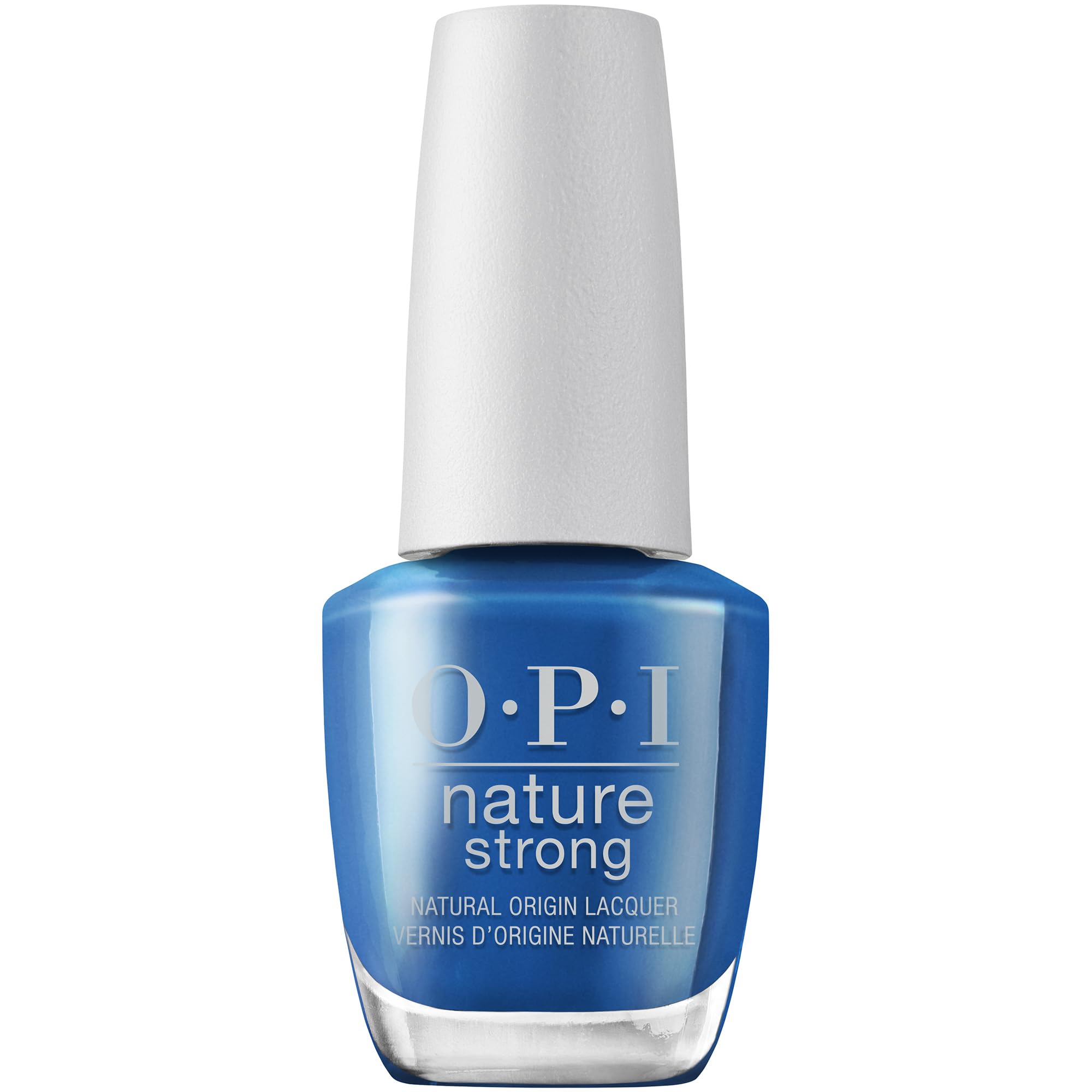 OPI Nature Strong Nail Polish Quick Dry Vegan Nail Varnish with Long-Lasting Results, Made with Natural Ingredients, Shore Is Something! 15ml