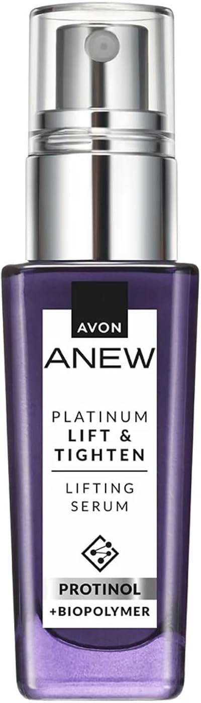 Avon Anew Platinum Lift & Tighten Serum 30ml Dual Collagen Boost
