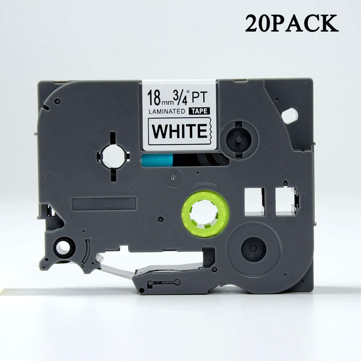 20 Pack TZ2241 Standard Laminated Label Tape Compatible with Brother