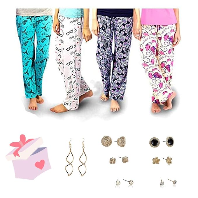 Printed track pants womens Clearance