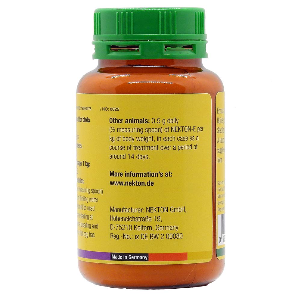 NektonE Vitamin E Fertility Supplement for Birds Buy Online in UAE