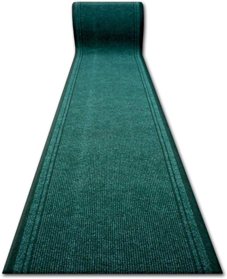 Carpet Runner Black Rubber Backed NonSlip Very Long Heavy Duty Hallway