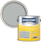 Johnstone's Kitchen Paint Manhattan Grey Matt Finish 2.5L 12m2 view 2