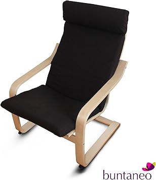 Buntaneo Bezug Passend Fur Ikea Poang Sessel Coffee Bean Braun Weitere Farben Verfugbar Amazon De Kuche Haushalt