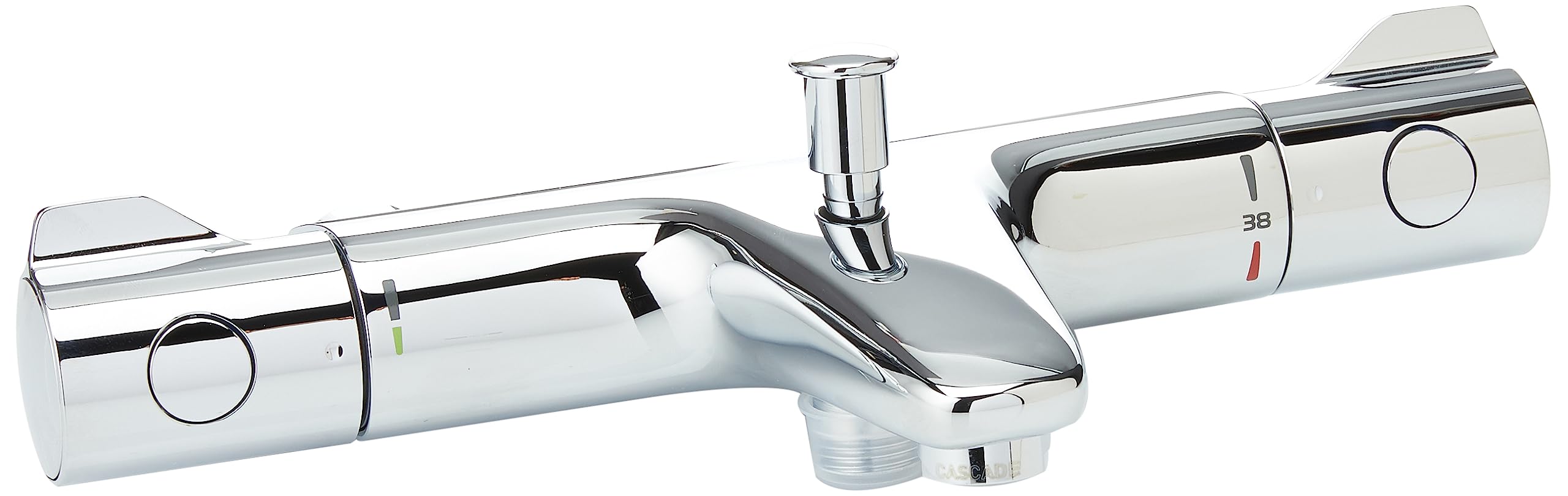 GROHE Grohtherm 800 Thermostatic Bath/Shower Mixer 1/2" Chrome 34568000