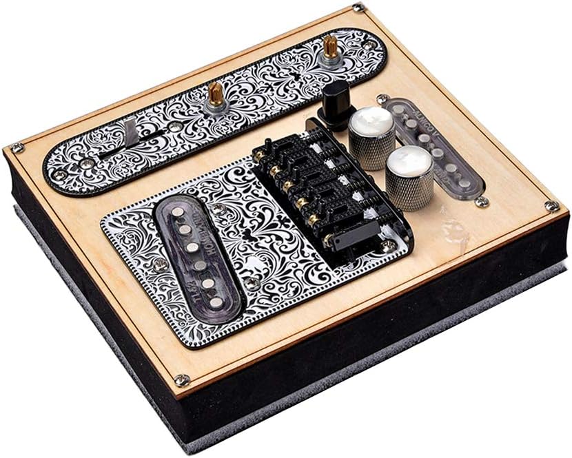 thumbnail image 2 of Alnicov 3-Way Prewired Control Plate For Telecaster Guitar - Loaded Harness With Knobs 2 of 13